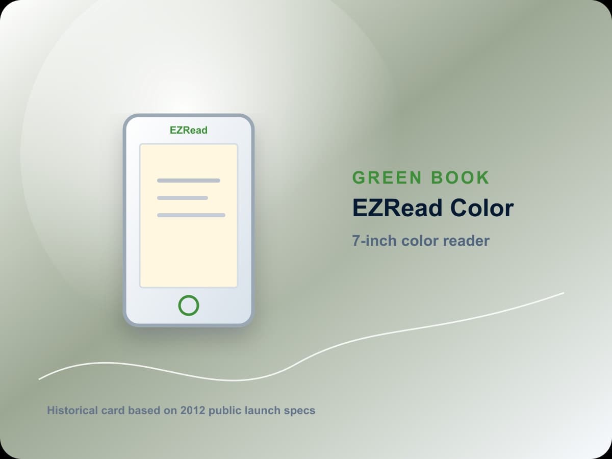 Green Book EZRead Color