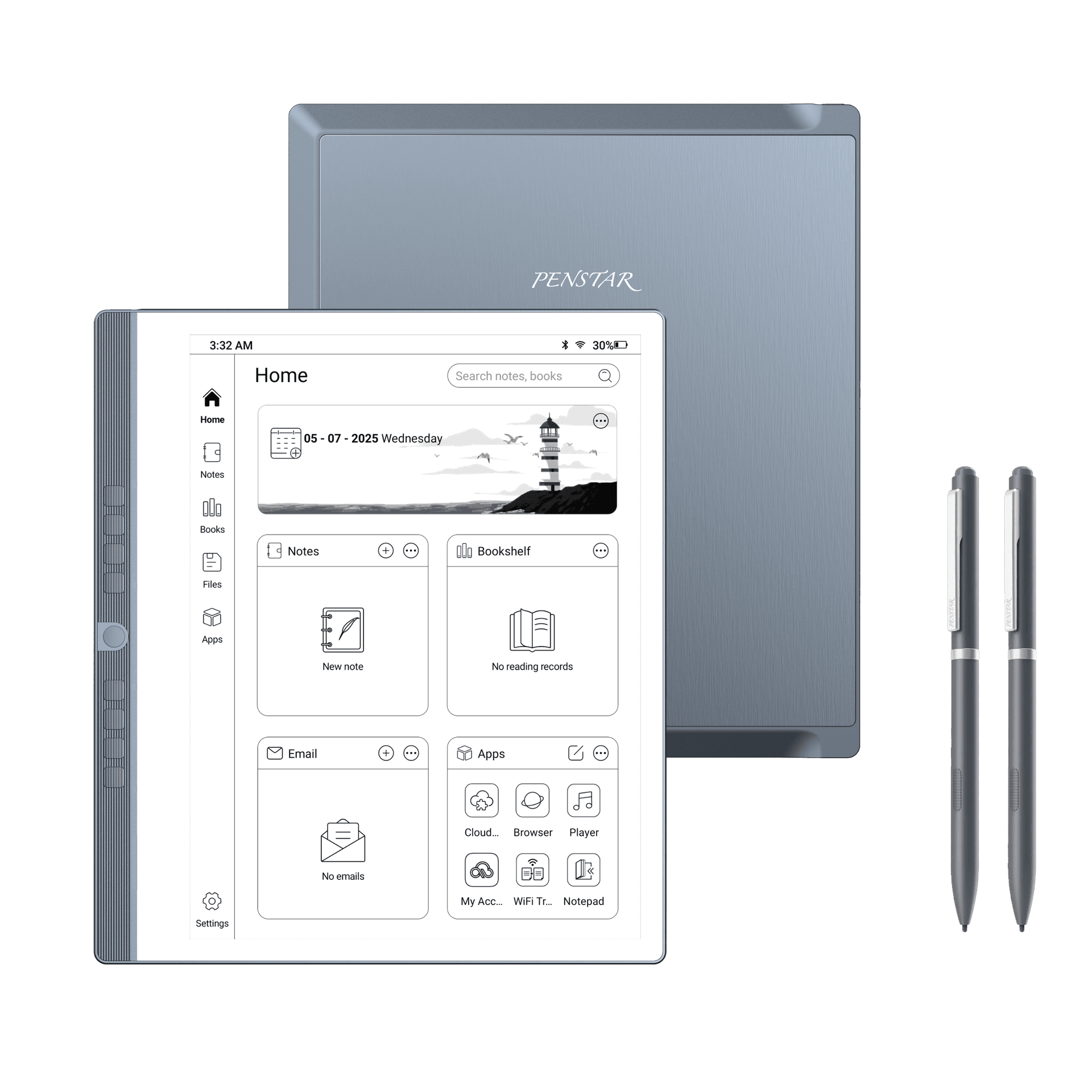 Penstar eNote 2 10.3 吋黑白電子紙筆記本