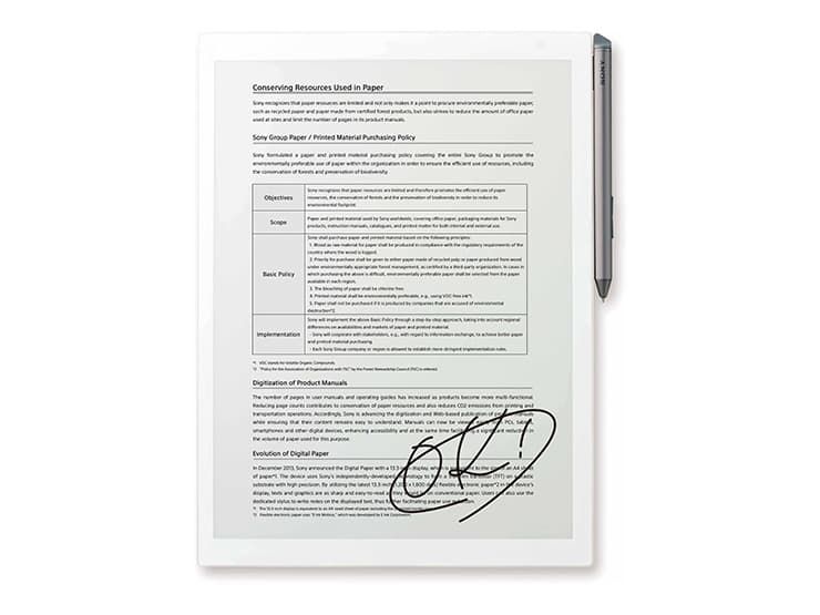 Sony DPT-RP1 13.3 吋 Digital Paper