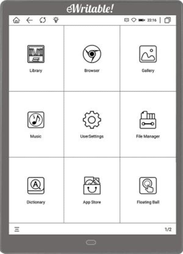 Meebook 皓擎 P10 Pro 10.3 吋黑白手寫閱讀器