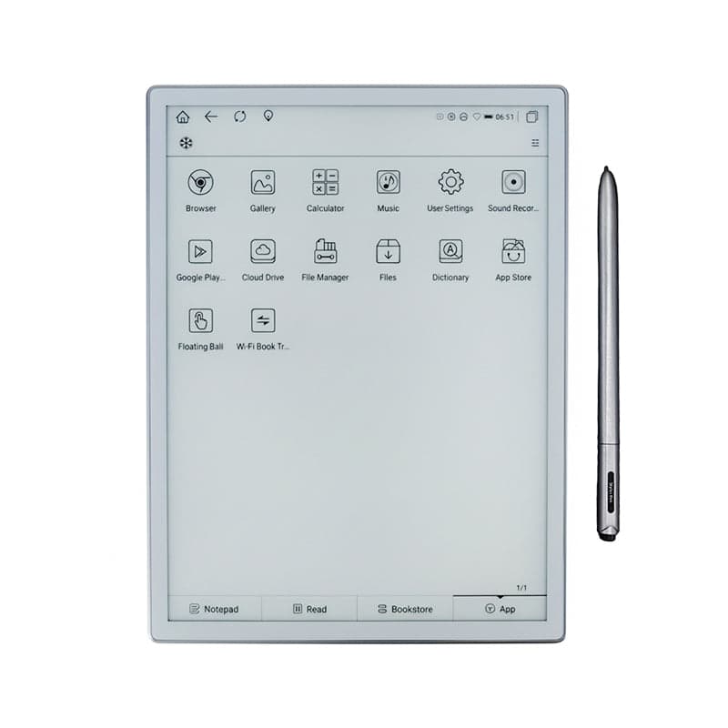 Meebook 皓擎 P103 Plus 10.3 吋黑白手寫閱讀器