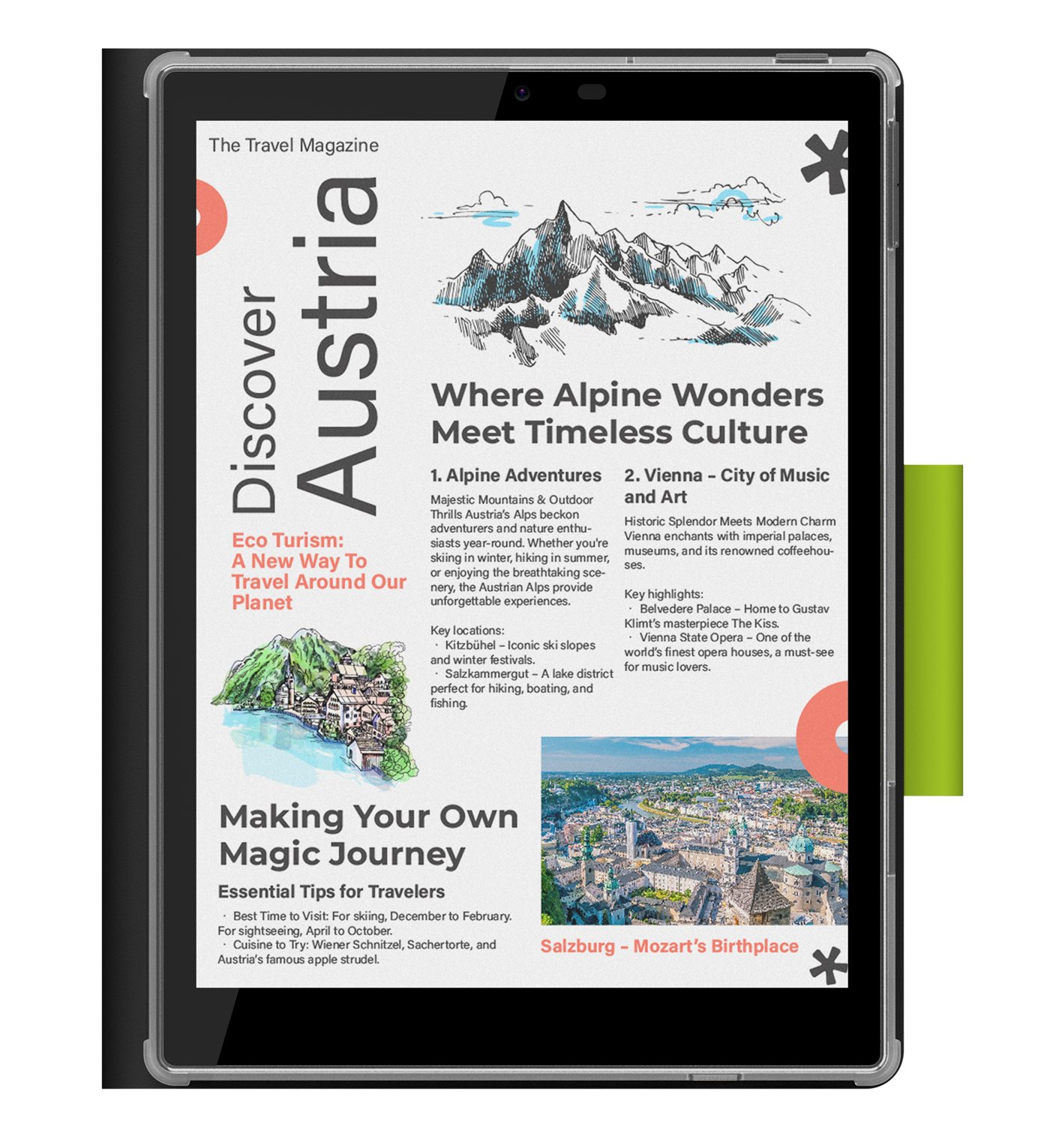 HANNspree Lumo 7.8 吋 Dynamic Paper Tablet