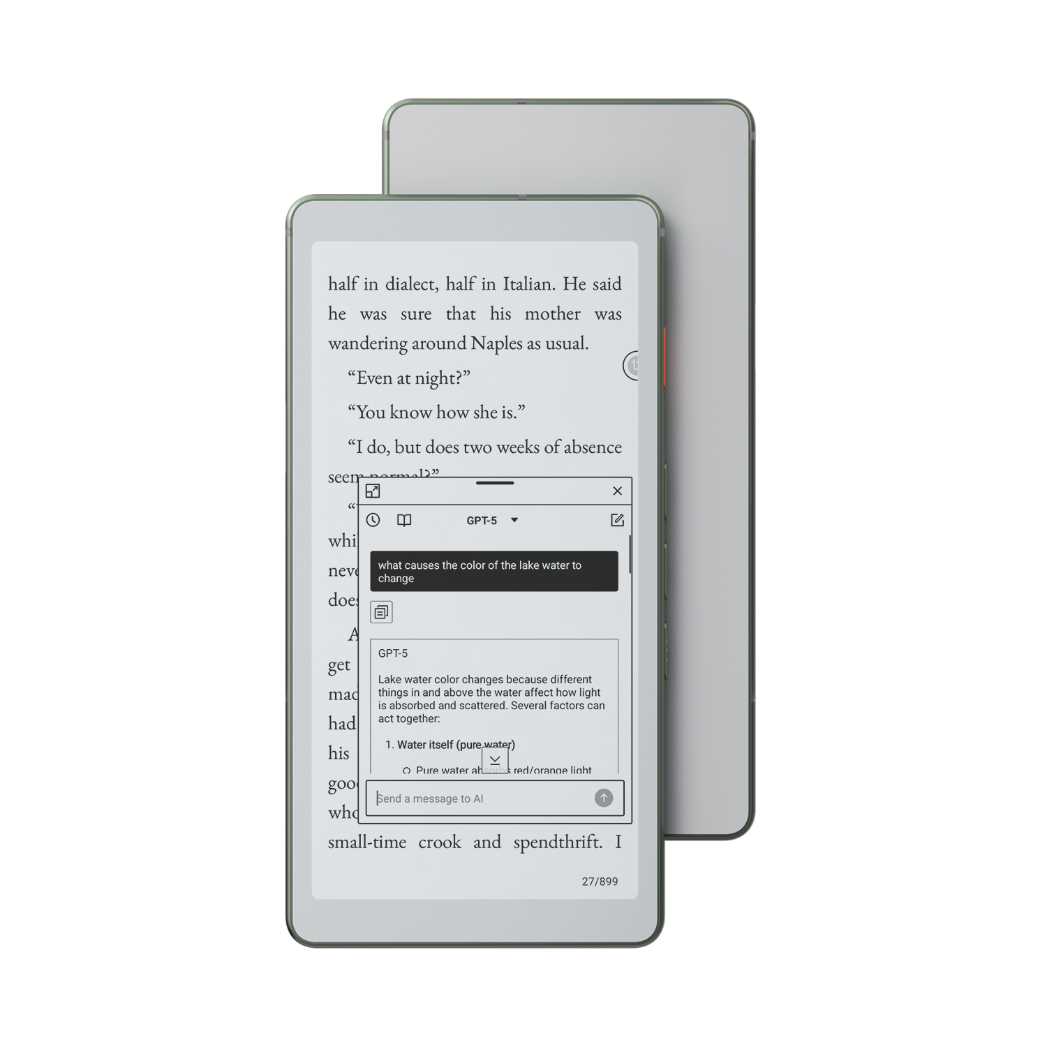 Viwoods AiPaper Reader 6.13 吋電子書閱讀器