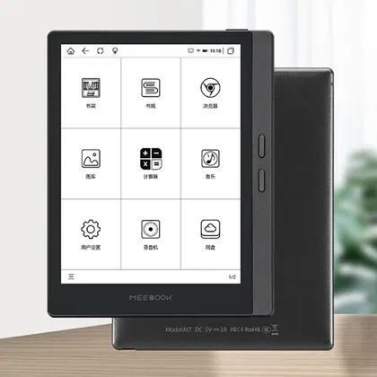 Meebook 皓擎 M7 6.8 吋黑白閱讀器